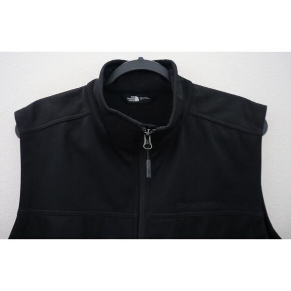 The North Face NF0A3LGZJK3 Men's Sz L Black Ridgewall Soft Shell Vest - Picture 4 of 12